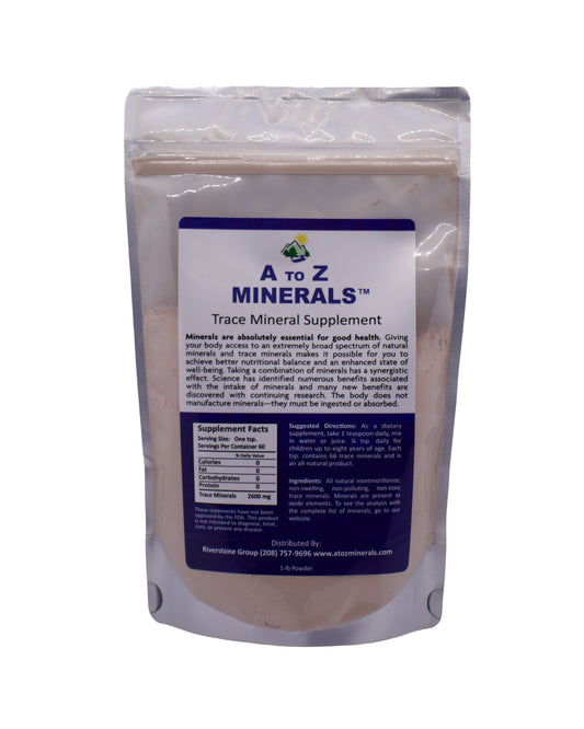 A to Z Minerals Powder 1-LB bag